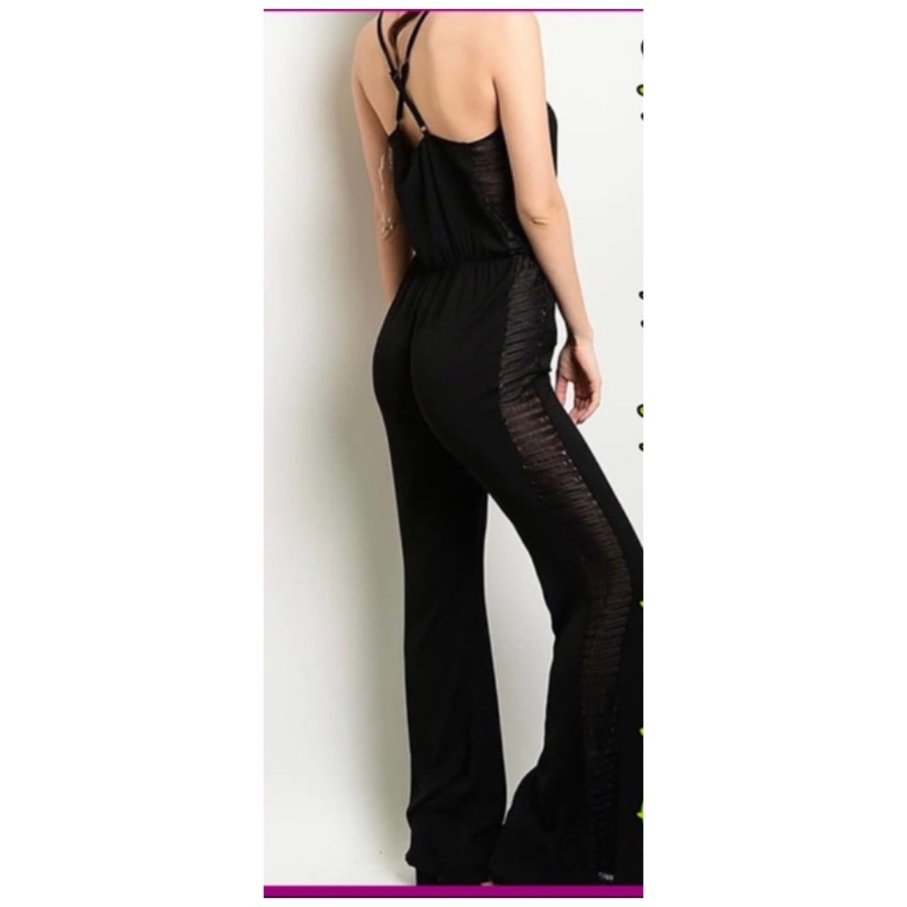 HP Brooke V-Neck Strap Jumpsuit - Picture 4 of 4